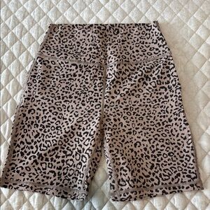 Leopard Print Women's Shorts